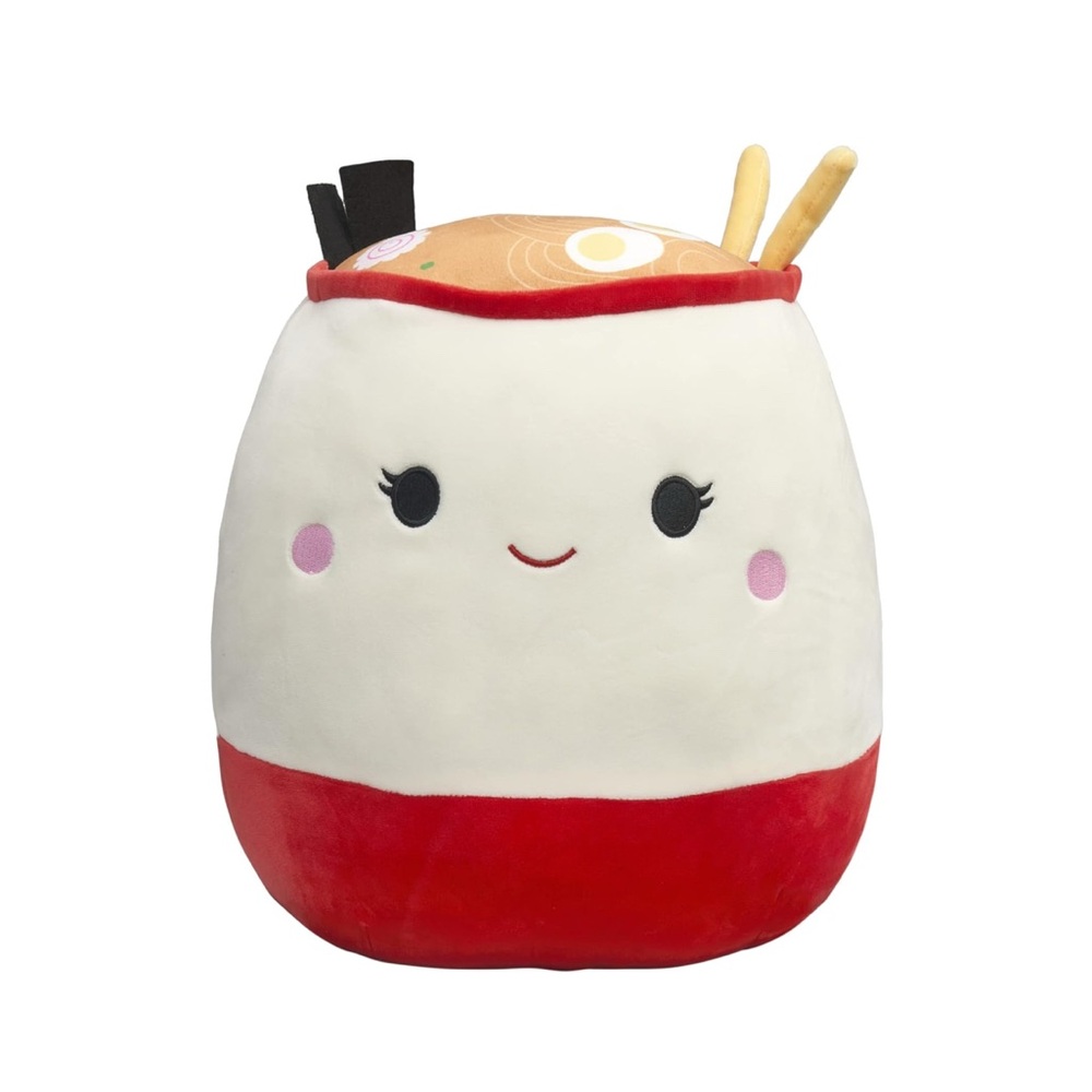 Squishmallows Original 5” Raisy Ramen Ultrasoft PlushNoodle Soup, Kids Plushy